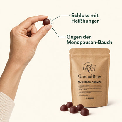 Pflanzlicher Meno-Bauch-Stopp